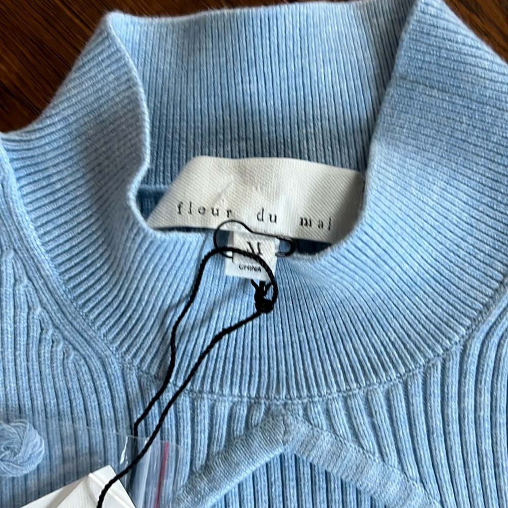 NWT Revolve Fleur Du Mal Knit Top - Picture 6 of 7